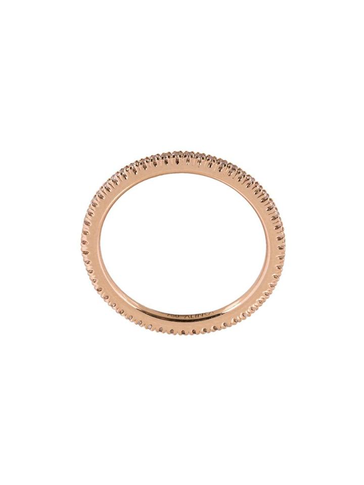 Alinka 'alinka' Eternity Band Super Fine Full Surround Ring - Metallic