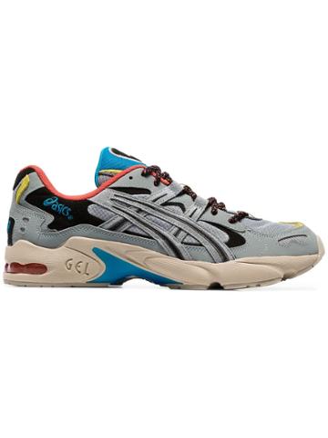 Asics Grey 360 Quantum Grey Knit Sneakers - Stone Grey