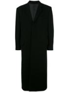 Jean Paul Gaultier Vintage Long Single Breasted Coat, Men's, Size: 50, Black