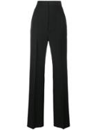 Haider Ackermann - High-waister Suit Trousers - Women - Cotton/rayon/virgin Wool - 40, Women's, Black, Cotton/rayon/virgin Wool