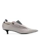 Mara Mac Panelled Pumps - Nude & Neutrals
