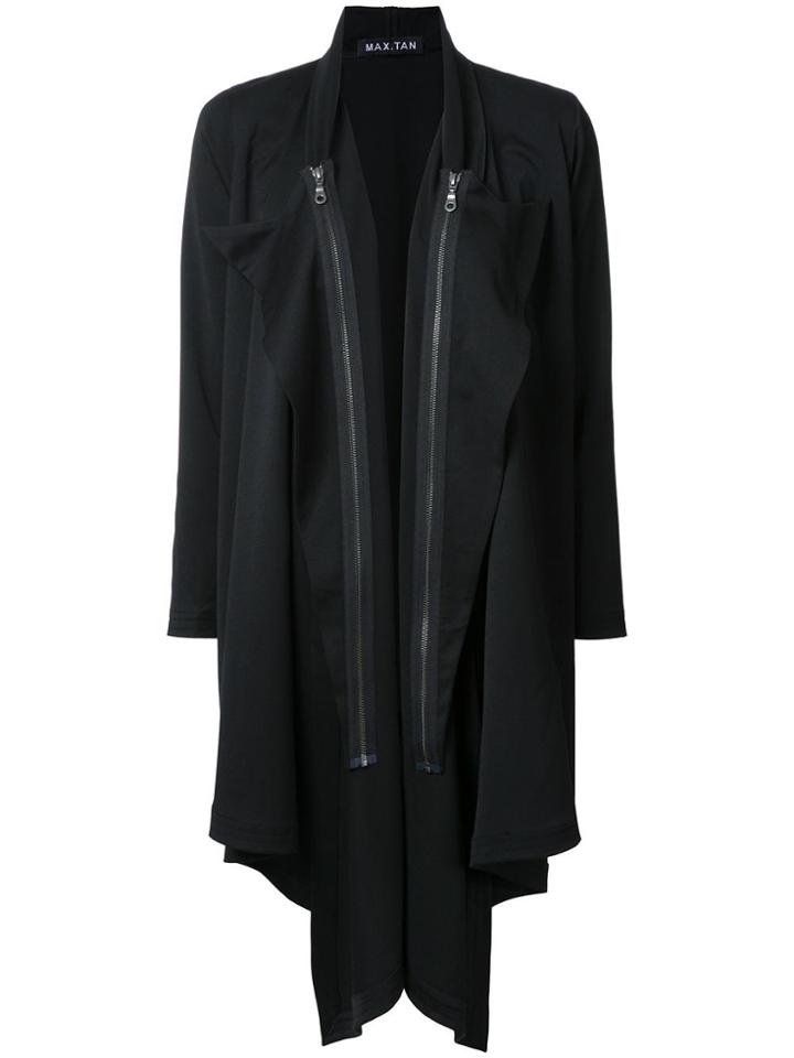 Max Tan 'armour' Jacket - Black