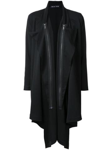 Max Tan 'armour' Jacket - Black