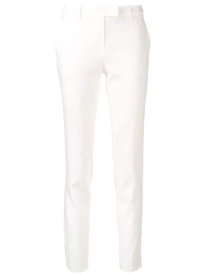 Max Mara Studio Slim Fit Trousers - Neutrals