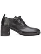 Ann Demeulemeester Chunky Heel Derbies - Black