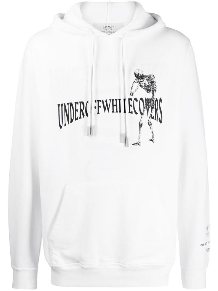 Off-white Skeleton Print Hoodie