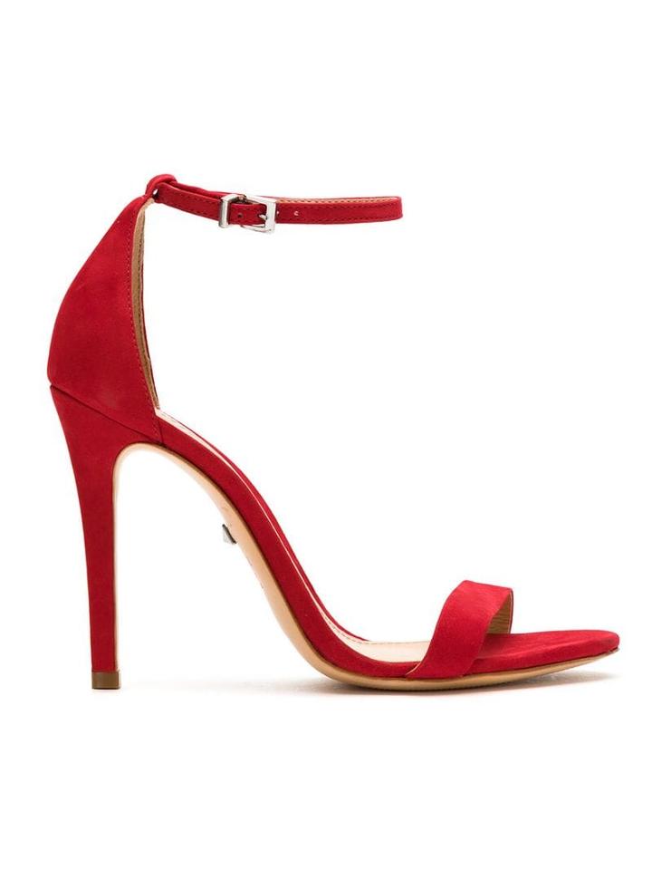 Schutz Cadey-lee High Heel Sandals - Red