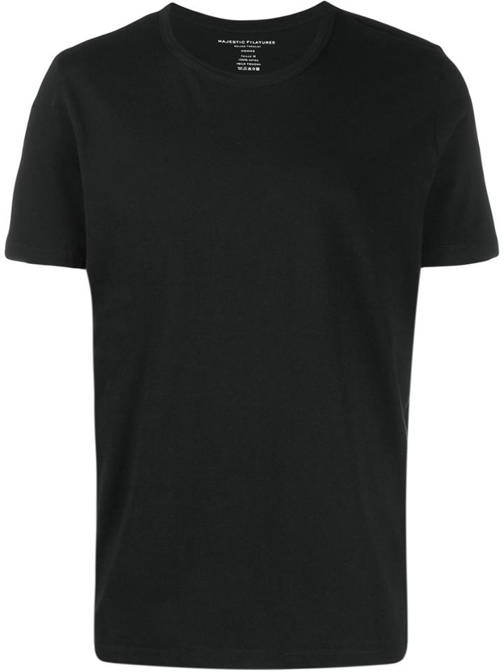Majestic Filatures Faded Jersey T-shirt - Black