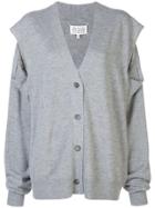 Maison Margiela Cold Shoulder Cardigan - Grey