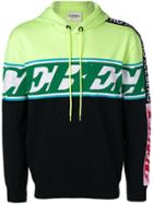 Iceberg Colour Block Hoodie - Blue