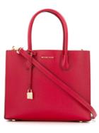 Michael Michael Kors - Michael Michael Kors 30f6gm9t3l 204 Leather/fur/exotic Skins->leather - Women - Leather - One Size, Red, Leather