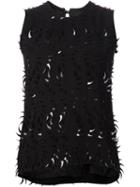 Iris Van Herpen Tooth Shaped Applique Tank Top