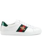 Gucci Ace Embroidered Low-top Sneaker - White