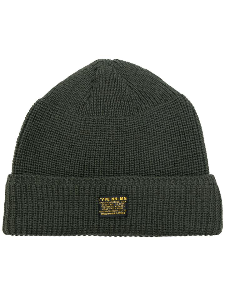 Neighborhood Logo Patch Beanie - Green
