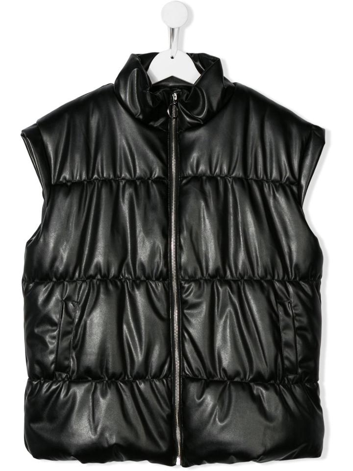Andorine Teen Puffer Vest - Black