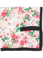 Philipp Plein Floral Scarf - White