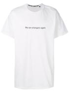 F.a.m.t. We Are Strangers Again' White Tee