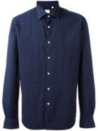 Xacus Plaid Shirt, Men's, Size: 43, Blue, Cotton