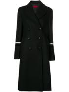 The Gigi Gloria Double Breasted Coat - Black