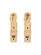 Hermès Pre-owned Belt Motif Cufflinks - Gold