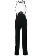 David Koma Mirror Trim Jumpsuit - Black