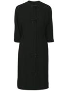 William Vintage 1958 Bow Detail Dress - Black