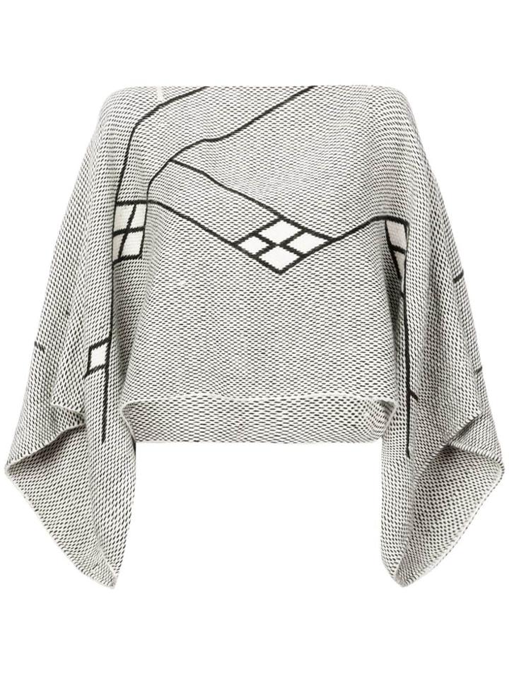 Voz Alpaca Hair Crop - White