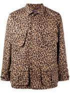 Uniform Experiment Leopard Print Jacket - Brown