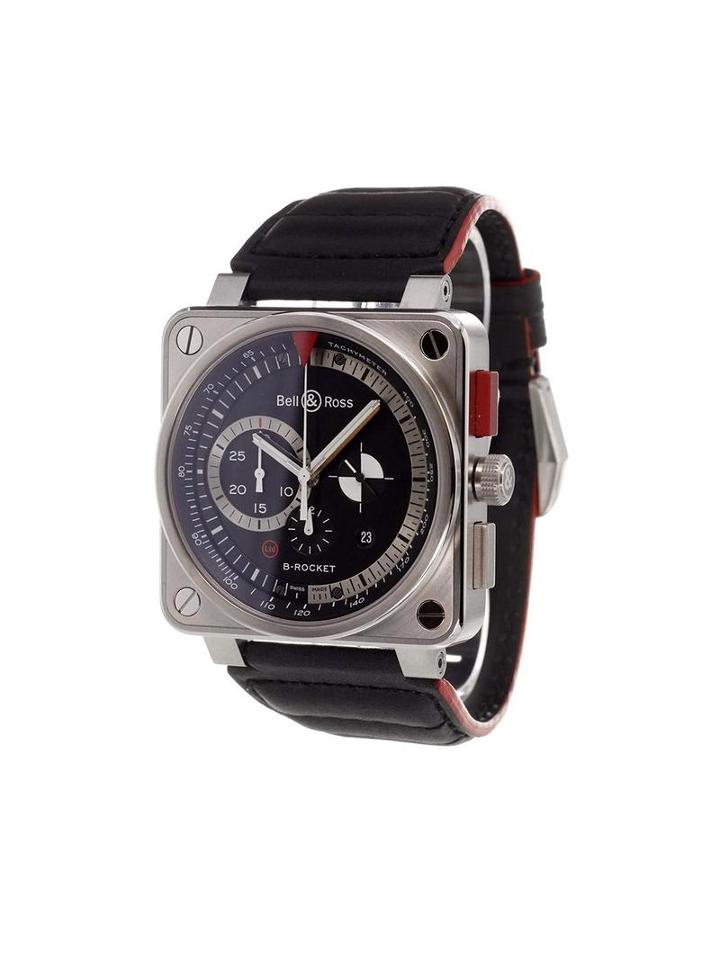 Bell & Ross 'b-rocket' Analog Watch, Men's, Stainless Steel