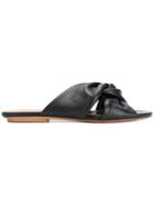 Chie Mihara Knot Front Sandals - Black