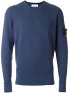 Stone Island Crew Neck Marled Sweater
