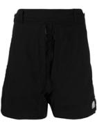11 By Boris Bidjan Saberi Shorts With Logo Label - Black