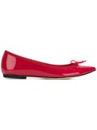 Repetto Pointed Toe Ballerinas - Red