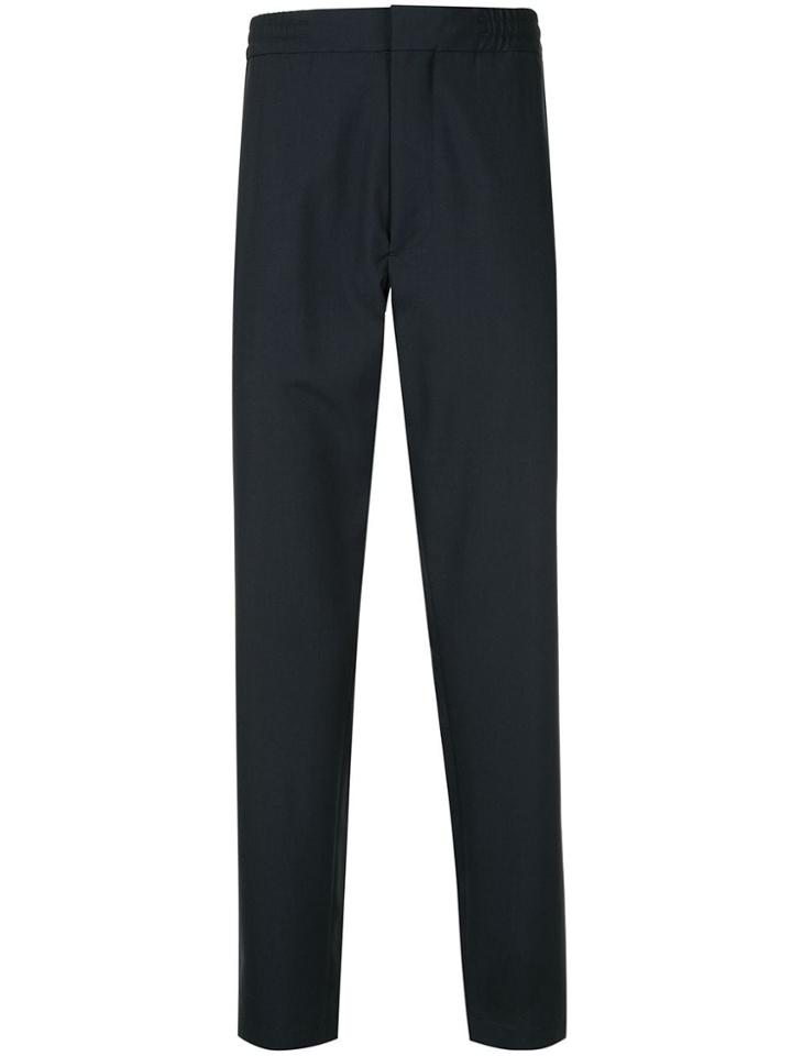 Caban Relaxed-fit Straight-leg Trousers - Blue