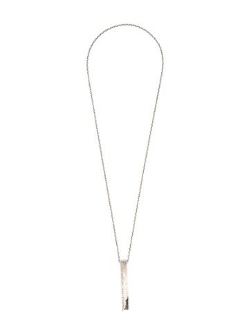 Holzpuppe Texture Pendant Necklace - Silver