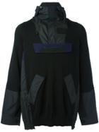 Sacai Deconstructed Hooded Jacket - Black