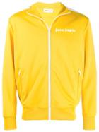 Palm Angels Logo Print Track Jacket - Yellow