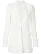 Isabel Benenato Mid-length Jacket - White
