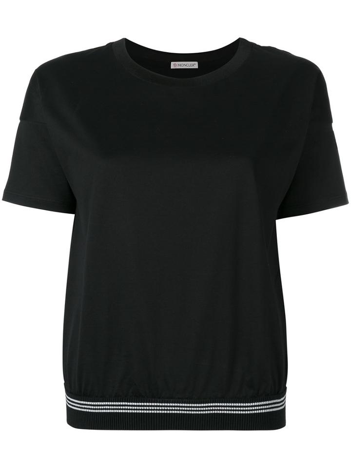 Moncler Loose-fit T-shirt, Women's, Size: Xs, Black, Cotton