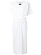 Facetasm Tape Detail T-shirt Dress - White