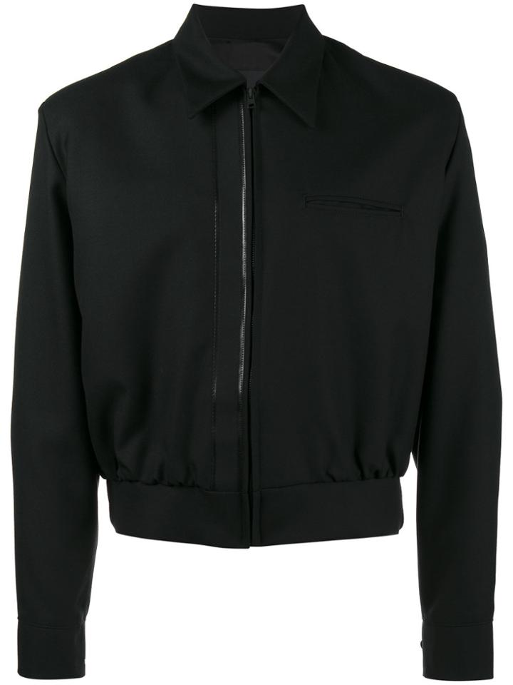 Mackintosh 0001 Rubber Detail Loro Piana Jacket - Black
