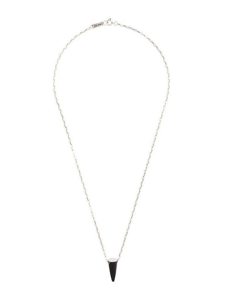 Isabel Marant Buffalo Horn Chain Necklace, Women's, Metallic
