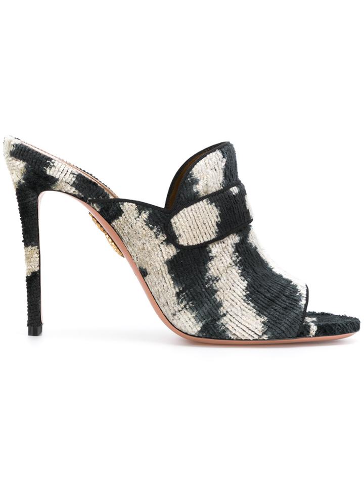 Aquazzura Dylan Mules - Green
