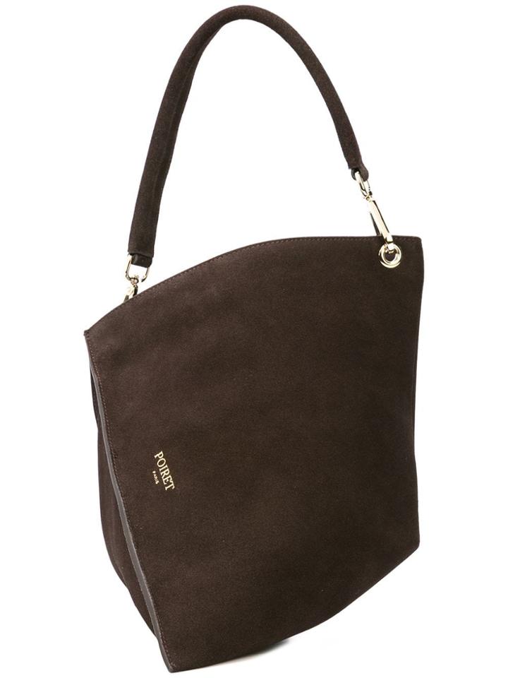 Poiret Geometric Shaped Shoulder Bag - Black