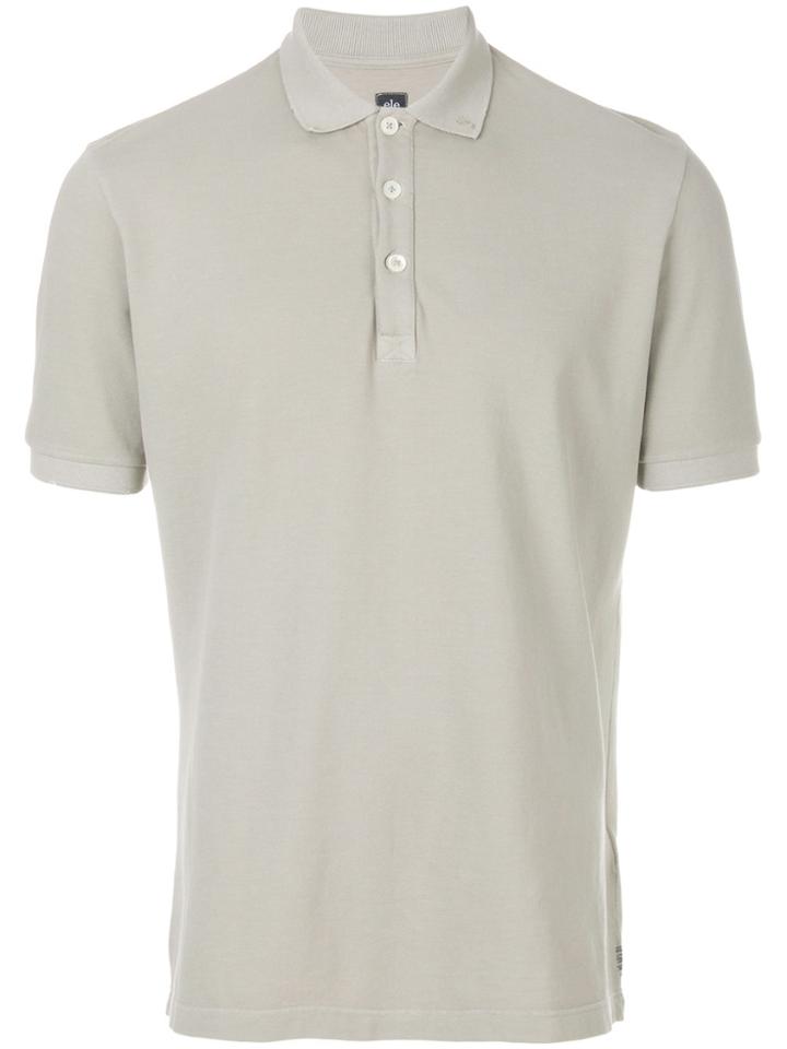Eleventy Short-sleeve Polo Shirt - Nude & Neutrals