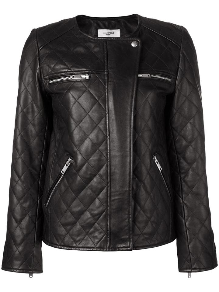 Isabel Marant Étoile Kadya Leather Jacket - Black