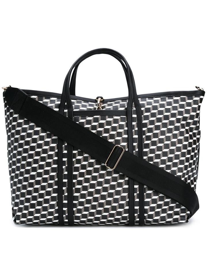 Pierre Hardy - Poly Cube Tote - Women - Calf Leather - One Size, Black, Calf Leather