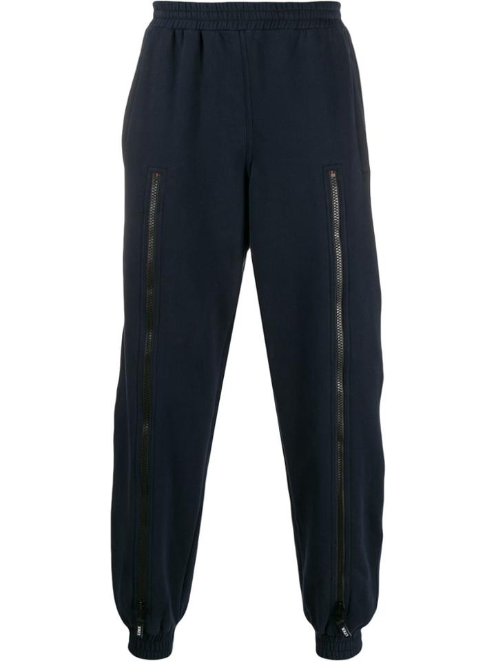 U.p.w.w. Zip Front Track Trousers - Blue