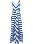 Sara Roka Striped Maxi Dress - Blue