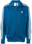 Adidas Zipped Sweat Jacket - Blue